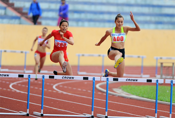 Đại hội thể dục thể thao toàn quốc lần thứ VII- 2014 Thanh Hóa dẫn đầu giải Điền kinh